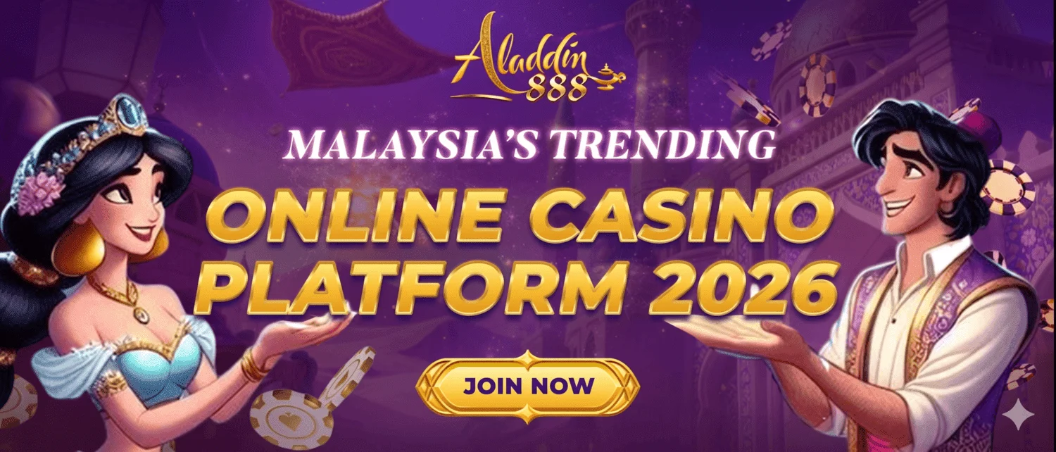 Slot online Malaysia Aladdin888 top games collection